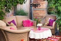 Comfy Spring Backyard Ideas With A Seating Area That Make You Feel Relax 11