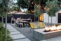 Comfy Spring Backyard Ideas With A Seating Area That Make You Feel Relax 17