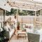 Comfy Spring Backyard Ideas With A Seating Area That Make You Feel Relax 20