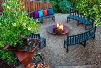 Comfy Spring Backyard Ideas With A Seating Area That Make You Feel Relax 23