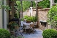 Comfy Spring Backyard Ideas With A Seating Area That Make You Feel Relax 35