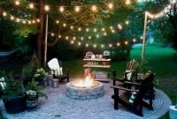 Comfy Spring Backyard Ideas With A Seating Area That Make You Feel Relax 39