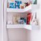 Creative Floating Corner Shelves For Living Room Organization Ideas 12