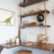 Creative Floating Corner Shelves For Living Room Organization Ideas 31