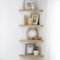 Creative Floating Corner Shelves For Living Room Organization Ideas 41