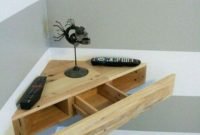 Creative Floating Corner Shelves For Living Room Organization Ideas 43