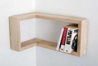 Creative Floating Corner Shelves For Living Room Organization Ideas 44