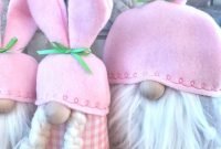 Cute Easter Bunny Decorations Ideas For Your Inspiration 24