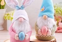 Cute Easter Bunny Decorations Ideas For Your Inspiration 29