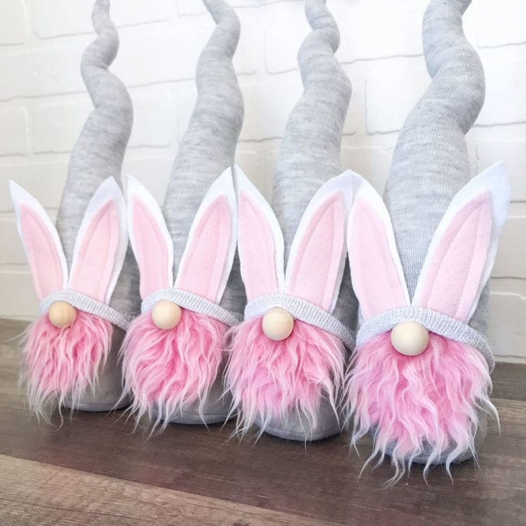 Cute Easter Bunny Decorations Ideas For Your Inspiration 33 LOVAHOMY