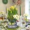Easy And Natural Spring Tablescape To Home Decor Ideas 05