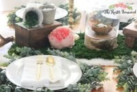 Easy And Natural Spring Tablescape To Home Decor Ideas 35