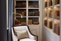 Fabulous Bookcase Decorating Ideas To Perfect Your Interior Design 32