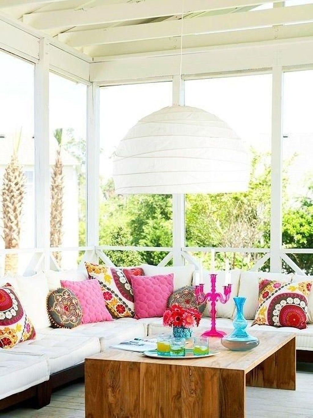 Gorgeous Colorful Bohemian Spring Porch Update For Your Inspire 02