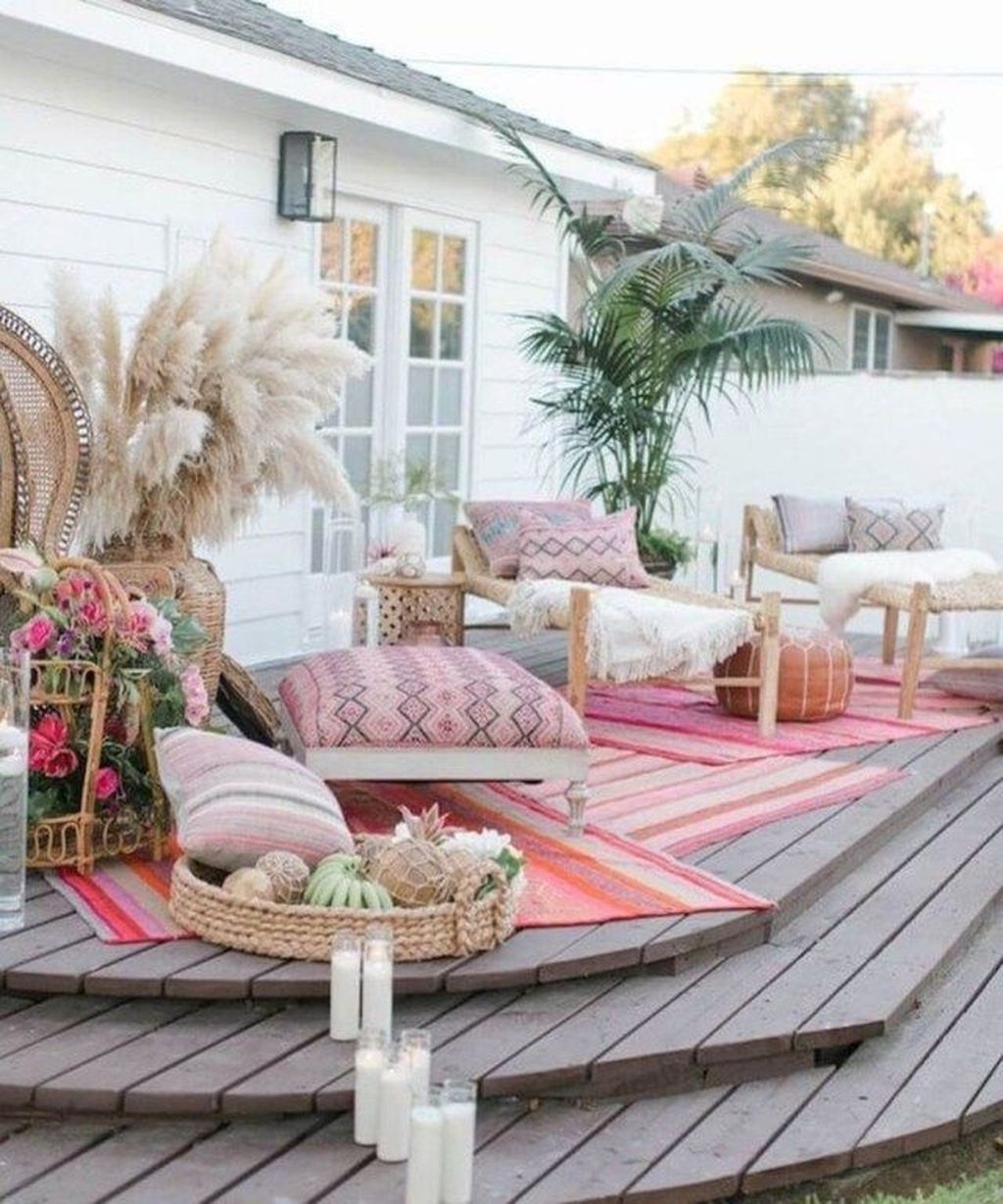 Gorgeous Colorful Bohemian Spring Porch Update For Your Inspire 03