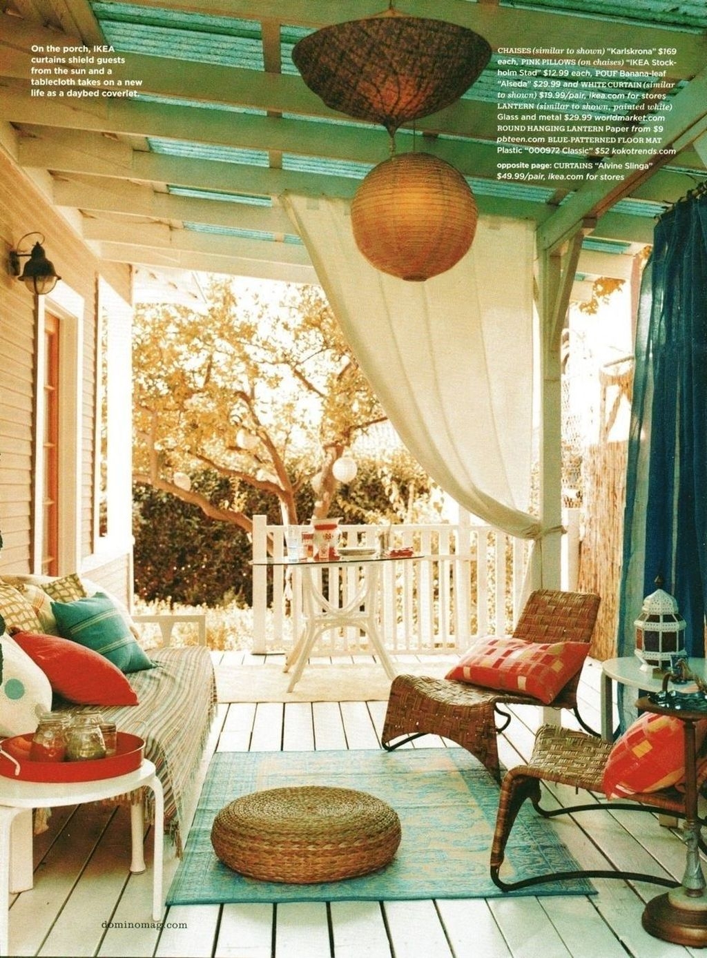 Gorgeous Colorful Bohemian Spring Porch Update For Your Inspire 16