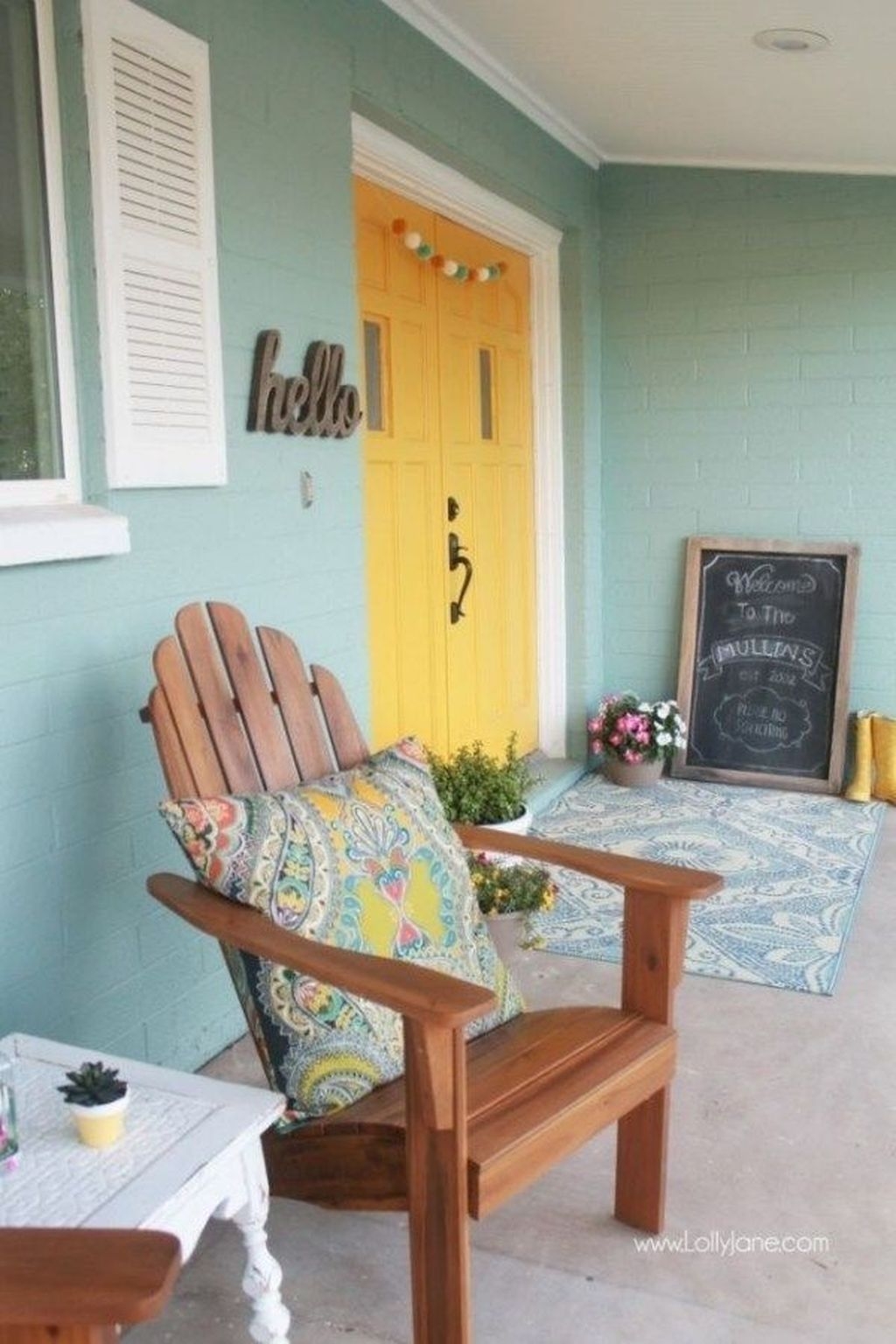 Gorgeous Colorful Bohemian Spring Porch Update For Your Inspire 28