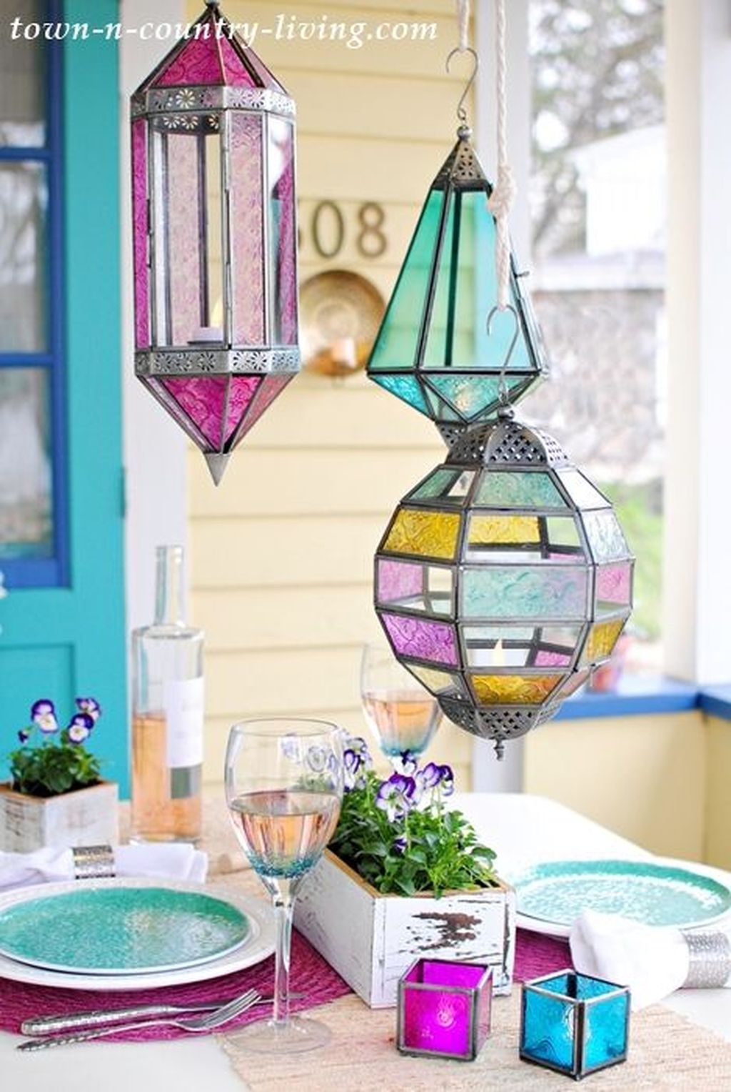 Gorgeous Colorful Bohemian Spring Porch Update For Your Inspire 40