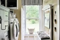 Inspiring Laundry Room Design With French Country Style 03