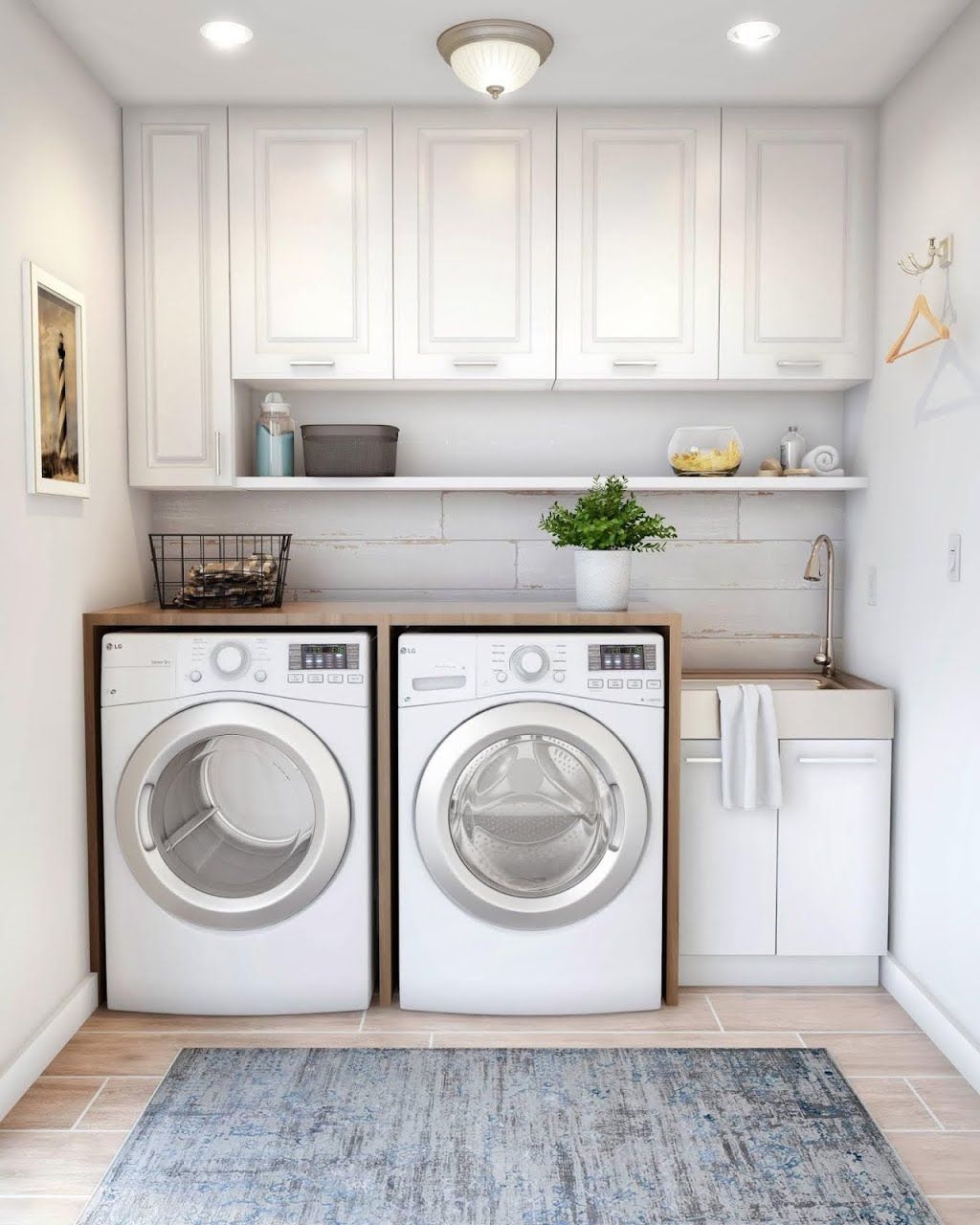 Inspiring Laundry Room Design With French Country Style 04