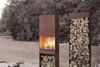 Marvelous Backyard Fireplace Ideas To Beautify Your Outdoor Decor 14