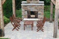 Marvelous Backyard Fireplace Ideas To Beautify Your Outdoor Decor 21