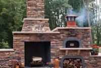Marvelous Backyard Fireplace Ideas To Beautify Your Outdoor Decor 28