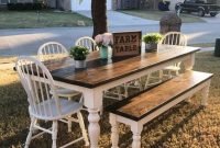 Rustic Farmhouse Table Ideas To Use In The Decor 12