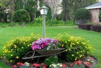 Stunning Spring Flower Garden Ideas With Perfect Lighting To Increase Your Design 49