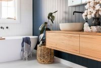 Unordinary Bathroom Design Ideas With Stunning Wood Shades 01