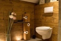 Unordinary Bathroom Design Ideas With Stunning Wood Shades 15