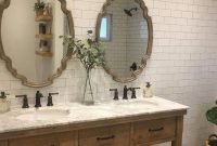 Unordinary Bathroom Design Ideas With Stunning Wood Shades 22