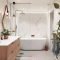 Unordinary Bathroom Design Ideas With Stunning Wood Shades 30