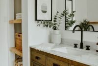 Unordinary Bathroom Design Ideas With Stunning Wood Shades 39