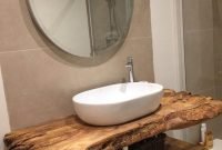 Unordinary Bathroom Design Ideas With Stunning Wood Shades 47