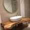 Unordinary Bathroom Design Ideas With Stunning Wood Shades 47