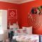 Astonishing Red Bedroom Decorating Ideas For You 19