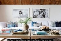 Best Ways To Create A Summer Beach House Retreat In Your Living Room 19