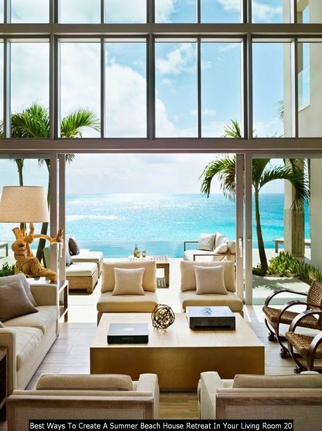 Best Ways To Create A Summer Beach House Retreat In Your Living Room 20
