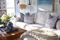 Best Ways To Create A Summer Beach House Retreat In Your Living Room 53