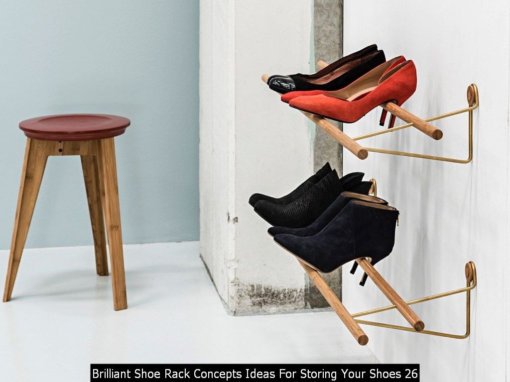 Brilliant Shoe Rack Concepts Ideas For Storing Your Shoes 26