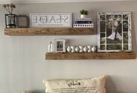 Creative DIY Floating Shelves Ideas For Home Decoration 22
