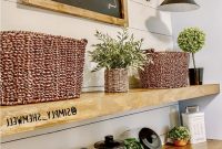 Creative DIY Floating Shelves Ideas For Home Decoration 34
