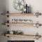 Creative DIY Floating Shelves Ideas For Home Decoration 40