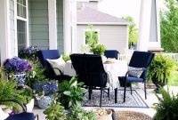 Elegant Patio Rug Ideas To Make Your Chilling Spot Becomes Cozier 25