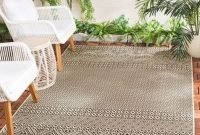 Elegant Patio Rug Ideas To Make Your Chilling Spot Becomes Cozier 35