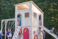 Enjoyable Outdoor Playhouses Ideas To Live Childhood Adventures 07