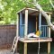 Enjoyable Outdoor Playhouses Ideas To Live Childhood Adventures 09