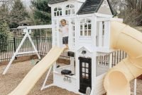 Enjoyable Outdoor Playhouses Ideas To Live Childhood Adventures 18