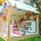 Enjoyable Outdoor Playhouses Ideas To Live Childhood Adventures 23